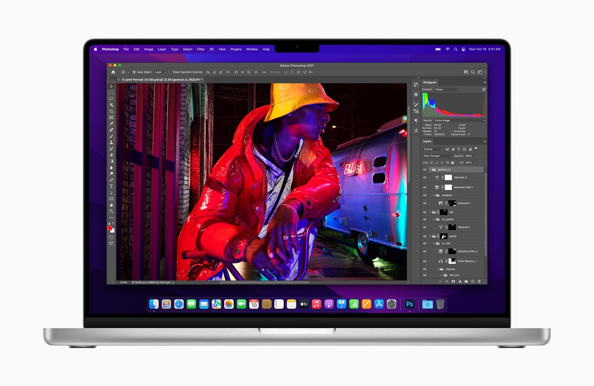 MacBook Pro впервые предлагает потрясающий дисплей Liquid Retina XDR - лучший в мире дисплей для ноутбуков.