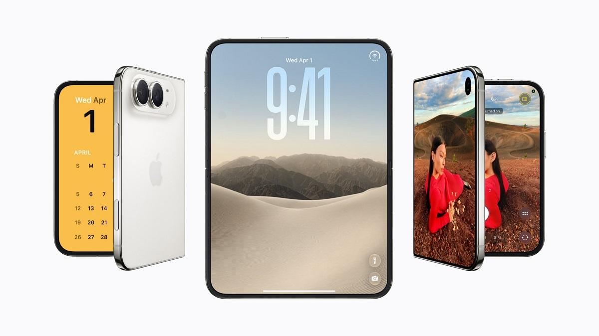 Вот как выглядят приложения Apple на iPhone Duo