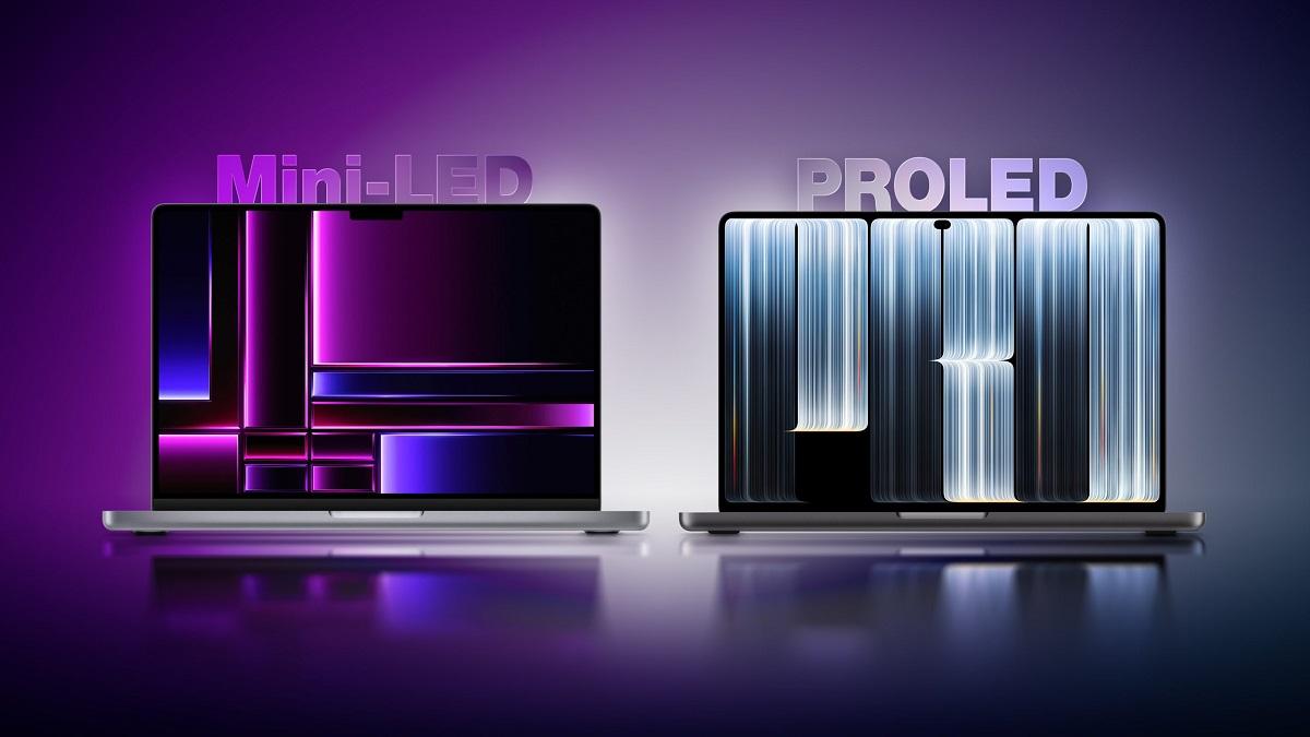 Сравнение MacBook Pro с Mini-LED и OLED-экранами: все характеристики